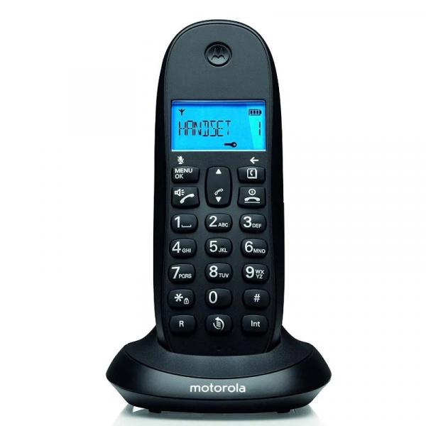 MOTOROLA C1001 CB+ DECT Telefon Schwarz