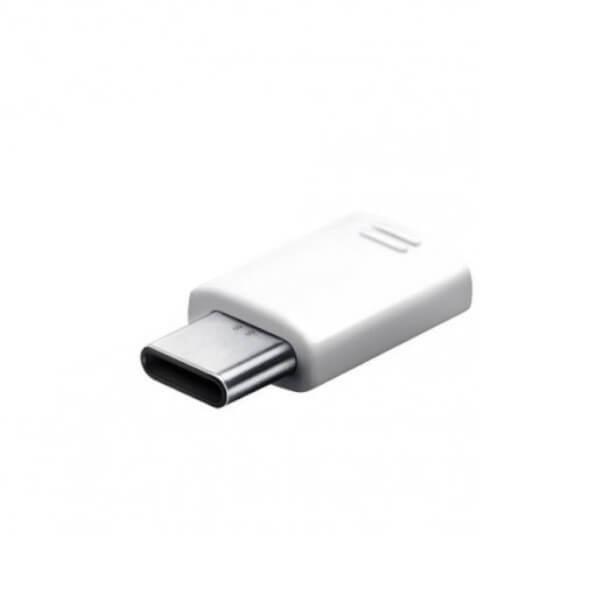 Adaptador Samsung MicroUSB a USB-C Blanco EE-GN930