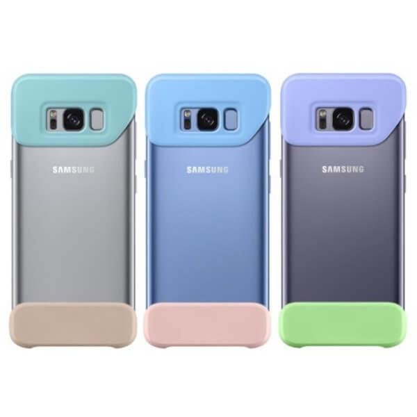 Pacote com 3 capas de 2 peças Samsung Protective Cover para Galaxy S8 Plus EF-MG955KME