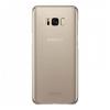 Capa Samsung Clear Cover dourada para Galaxy S8 Plus EF-QG955CFE
