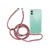 Funda colgante con cuerda para Xiaomi Redmi Note 8 Burdeos