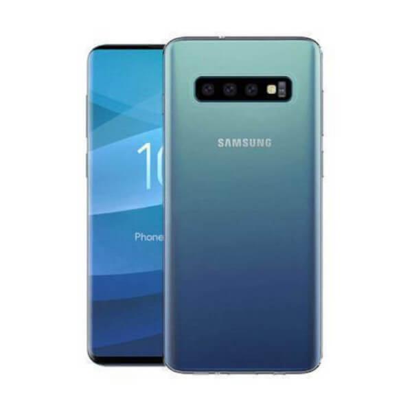 Custodia in gel di silicone Samsung Galaxy S10 Plus trasparente