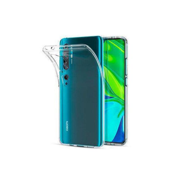 Custodia mobile in gel di silicone Xiaomi Mi Note 10 trasparente