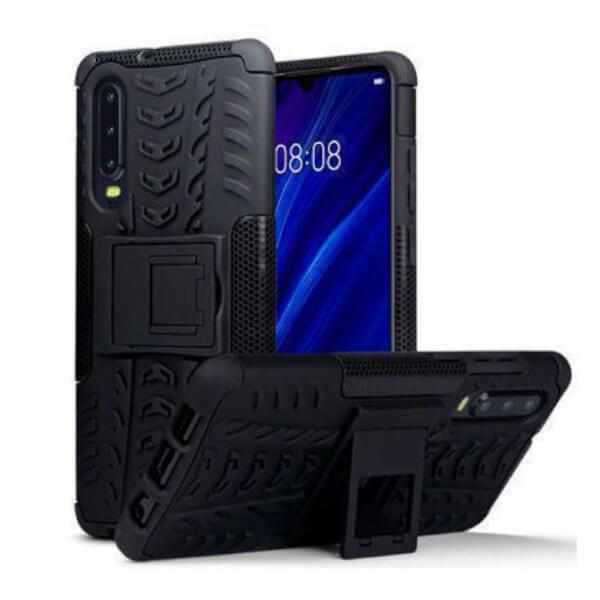Rugged case for Huawei P30 in black color