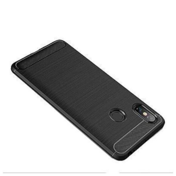 Carbon fiber simile silicone case for Xiaomi Mi Max 3