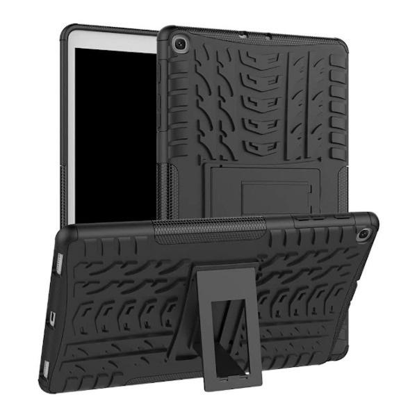 Cover rugerizzata compatibile con tablet Samsung Galaxy Tab A P580/585 Nero