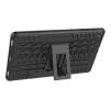 Cover rugerizzata compatibile con tablet Samsung Galaxy Tab A P580/585 Nero