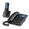 Combinação de telefone fixo e telefone sem fio Motorola C4201 preto