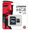 Cartão de memória microSD Kingston de 64 GB