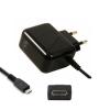 Black MicroUSB wall charger
