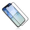 Protetor de tela iPhone XR vidro temperado 5D moldura preta