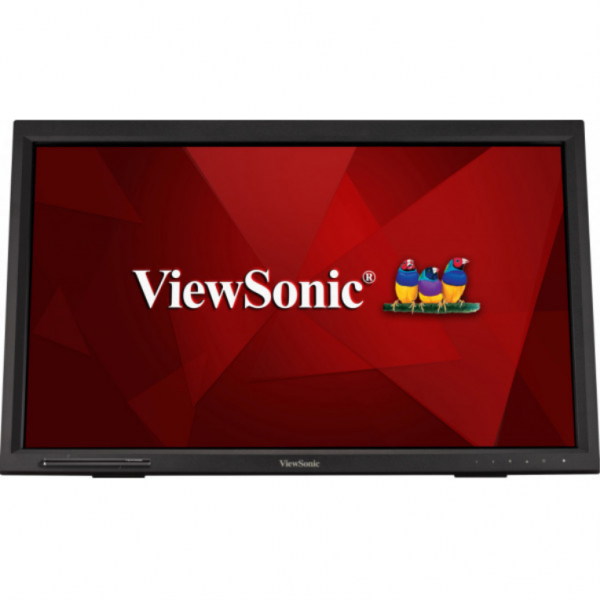 VIEWSONIC MONITOR TD2423 23.6" FHD VGA DVI USB HDMI TOUCH ALTOPARLANTI NERO