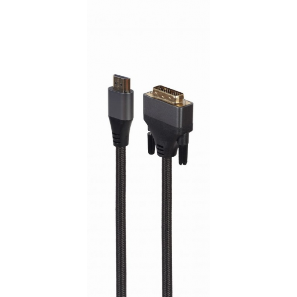 GEMBIRD HDMI CABLE TO DVI MALE MALE 4K 1.8 &quot;PREMIUM SERIES&quot;
