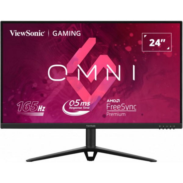 VIEWSONIC GAMING MONITOR 24&quot; FHD IPS 165HZ ADJUSTABLE FREESYNC HDR10