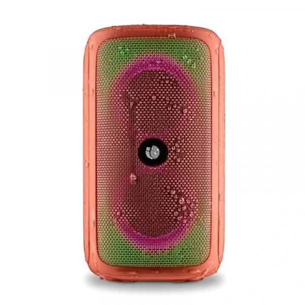 NGS PORTABLE SPEAKER BT RGB IPX5 ROLLERBEASTCORAL