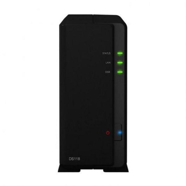 NAS Synology Diskstation DS118/ 1 Bay 3.5&quot;- 2.5&quot;/ 1GB DDR4/ Tower Format