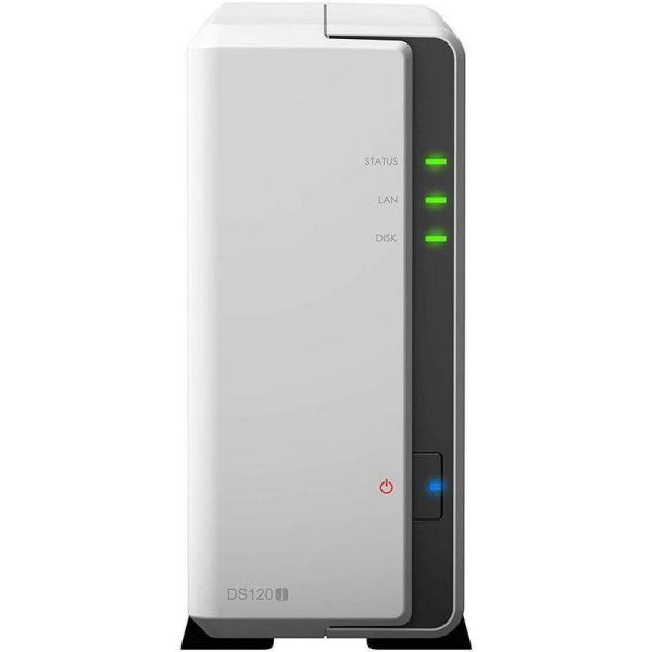 NAS Synology Diskstation DS120J/ 1 alloggiamento 3,5&quot;- 2,5&quot;/ 512 MB DDR3L/ Formato tower