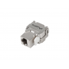 CONECTOR KEYSTONE LANBERG TOOLLESS RJ45 A LSA CAT.6 FTP 180 GRADOS