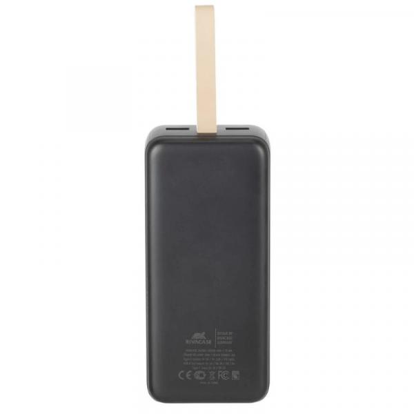 RIVACASE Powerbank VA2585 30000 mAh QC/PD/LCD 20 W