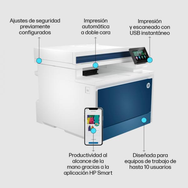 Stampante multifunzione HP Color LaserJet Pro 4302dw