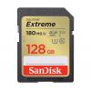 Carte mémoire Sandisk Extreme Sdxc C10 Uhs-i U3 128 Go et 180 Mo/s