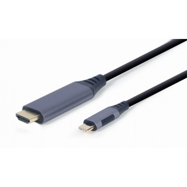 GEMBIRD USB-AC-HDMI-DISPLAY-ADAPTERKABEL, SPACEGRAU, 1,8 M