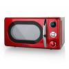 Micro-ondes numérique Orbegozo Mig2042 700w avec gril d&#39;une capacité de 20 litres et design rouge et argent