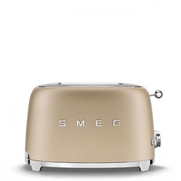 Smeg toaster 2X2 50´style champagne tsf01chmeu