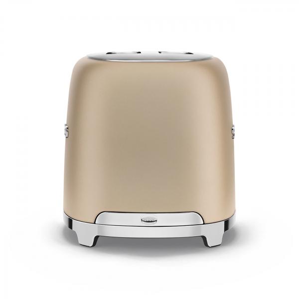 Smeg Toaster 2X2 50´style Champagner tsf01chmeu