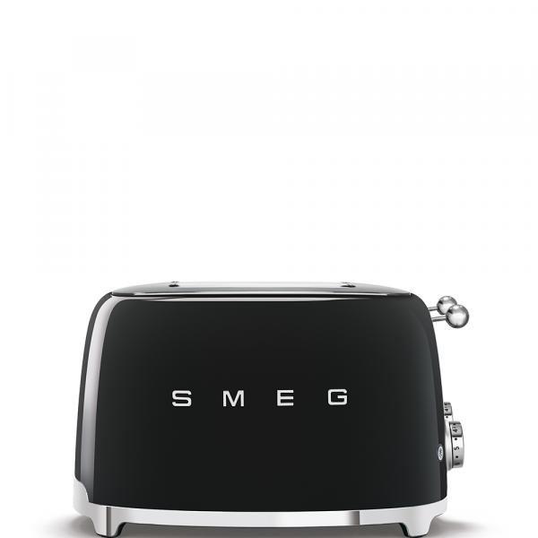 Smeg toaster 4X4 50´style black tsf03bleu