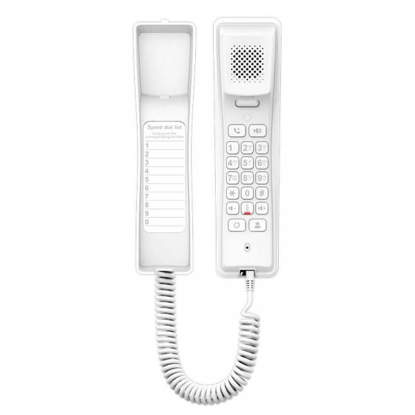 Telefono IP Hotel Fanvil H2U, 2 Linee SIP, PoE