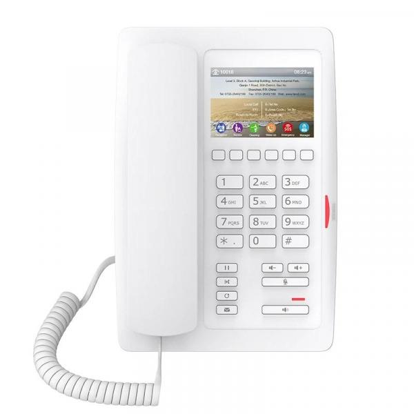 Fanvil H5 Hotel IP Phone, tela colorida, PoE