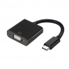 AISENS USB-C PARA VGA CONVERSOR USB-C M-HDB15 H PRETO 15CM