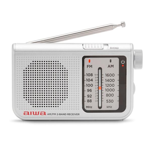 Aiwa Rs-55/sl Blanca / Radio Portátil De Bolsillo