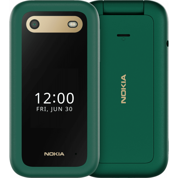 Nokia 2660 flip DS green