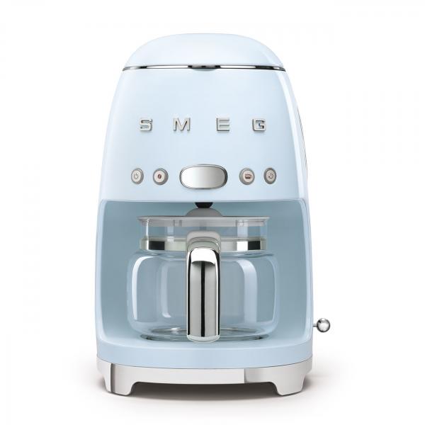 Smeg cafeteira de gotejamento 50´style azul dcf02pbeu