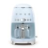 Cafetière goutte à goutte Smeg style années 50 bleu dcf02pbeu