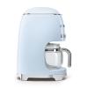 Cafetière goutte à goutte Smeg style années 50 bleu dcf02pbeu