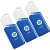 USB 3.1 HP 64GB X755W PACK OF 3 BLUE
