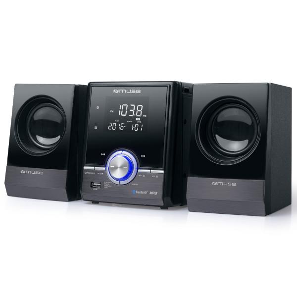 Muse M-38 Bt Black / 20w Micro System With Speakers
