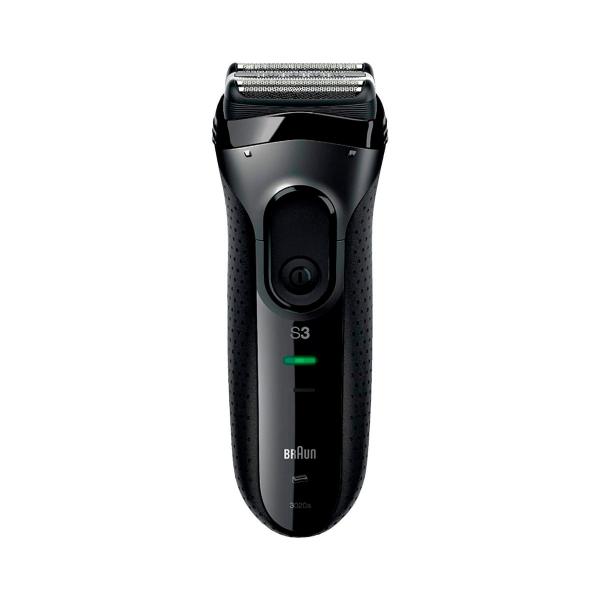 Máquina de barbear elétrica microcomb lavável Braun 3020s Série 3