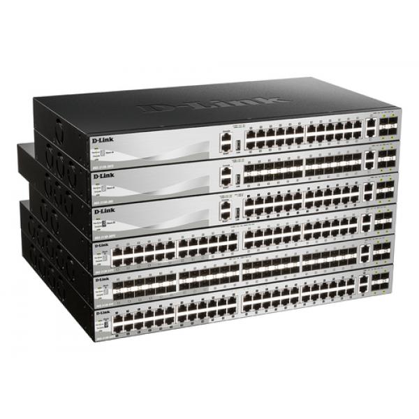 24 SFP ports Layer 3 Stackable Managed G