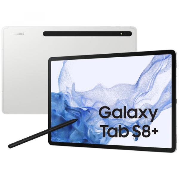 Samsung Galaxy Tab S8 Plus 5G 128GB 8GB RAM SM-X806 Plata