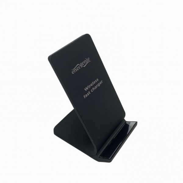 GEMBIRD PHONE HOLDER WITH WIRELESS CHARGER, 10 W, BLACK