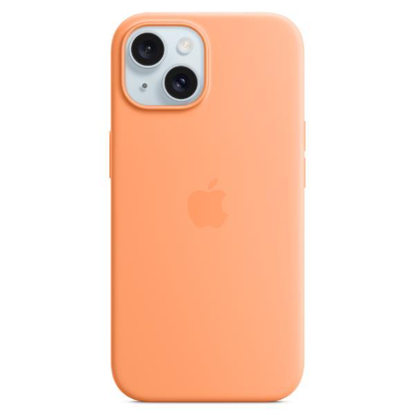 Custodia Iphone 15 Si Sorbetto Arancione