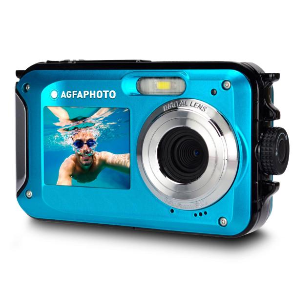 Appareil photo numérique compact Agfaphoto Realishot Wp8000 bleu/étanche