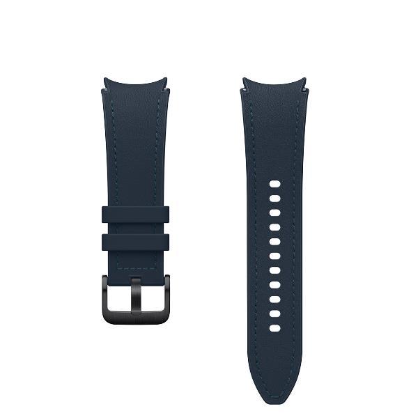 Cinturino per orologio in pelle blu (s/m)