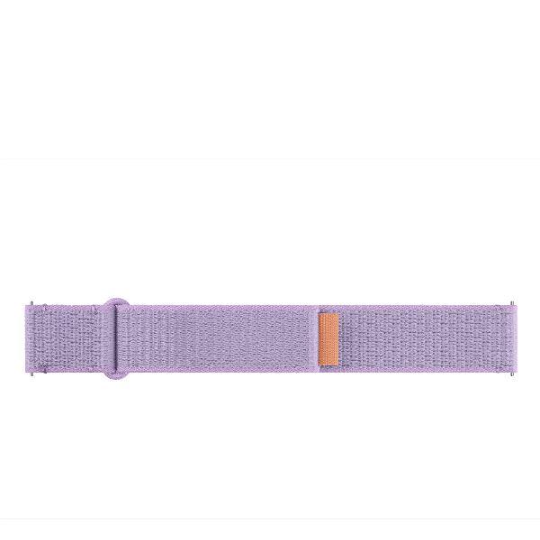 Lavendelfarbenes Stoff-Uhrenarmband (s/m)