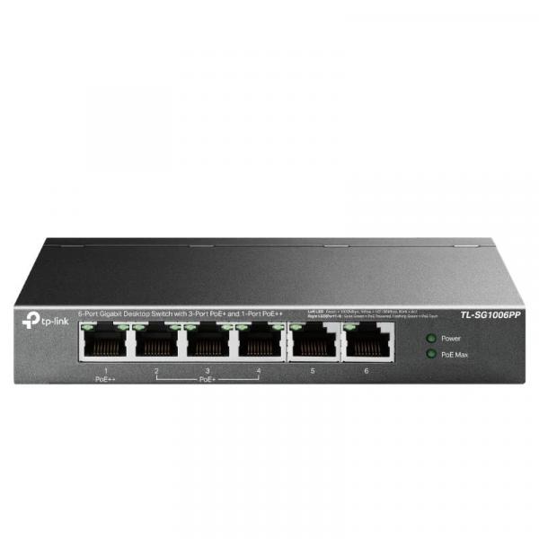 Switch TP-Link TL-SG1006PP 6xGB (3xPoE+ 1xPoE++)