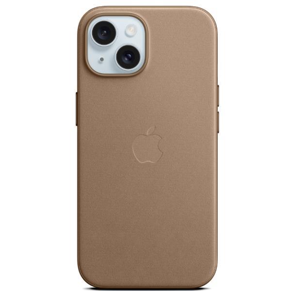 Iphone 15 Plus Woven Case Taupe